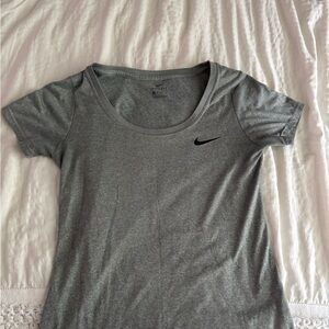 Nike Dri-Fit Gray Short Sleeve T-Shirt